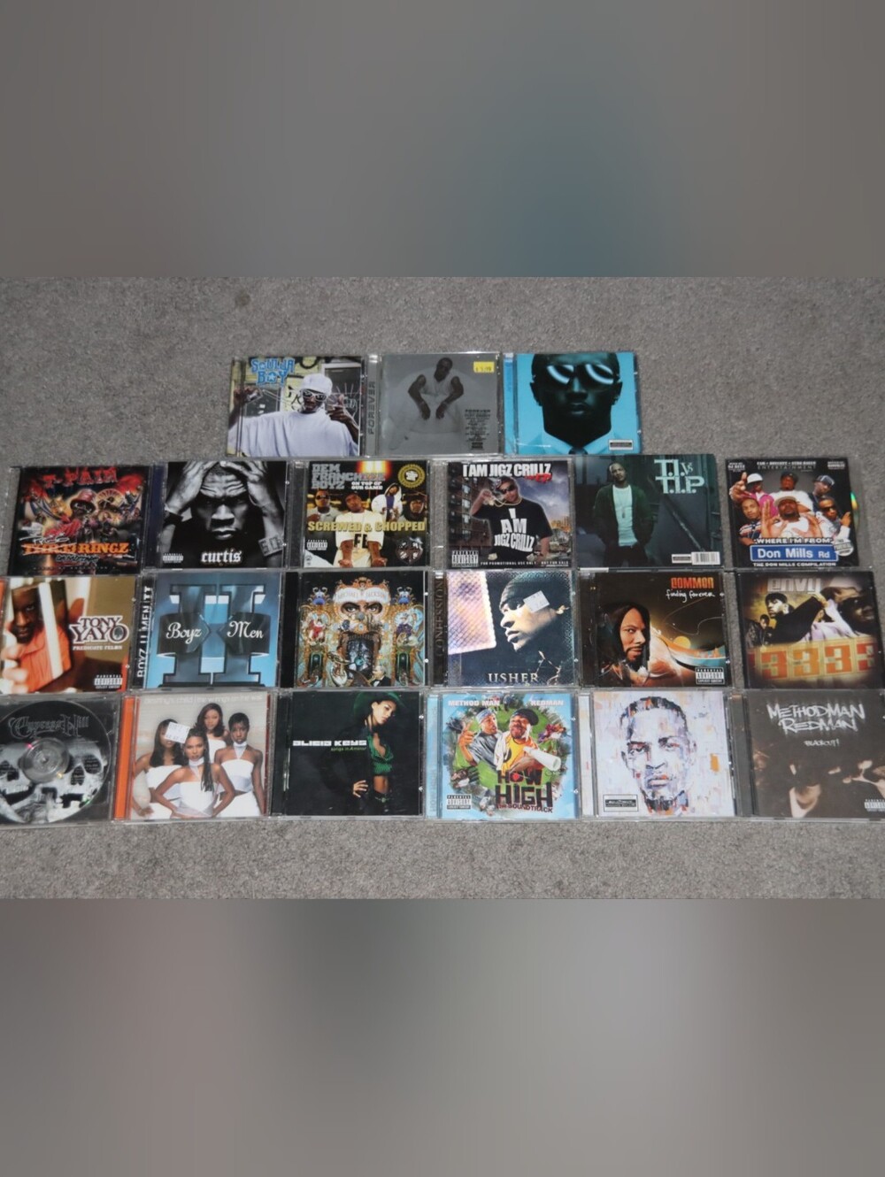 Assorted Hip-Hop & R&B CD Lot - Mixed Covers